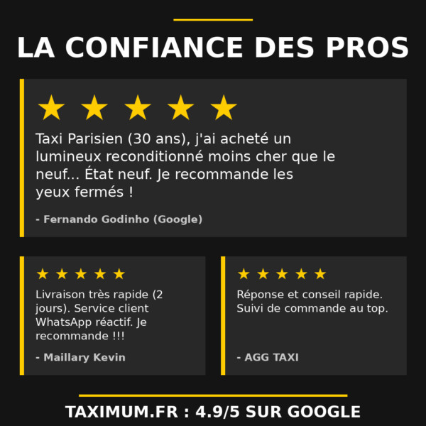 avis google Lumineux SEUL STARPLAST reconditionné