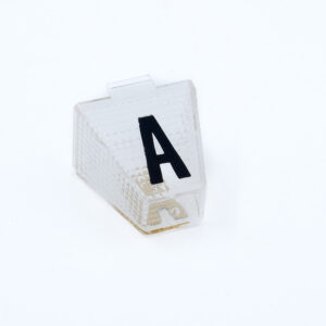 02 2025-19 GAMMATECH 1x CABOCHON LETTRE A